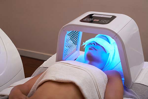 LED Light skin therapy